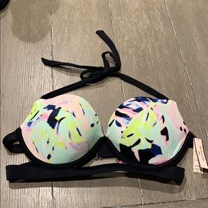 NWT Victoria’s Secret Hottie Halter Bikini Top 36C